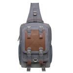 KAUKKO Canvas Tactical Vintage Borsttas Tactical Schoudertas