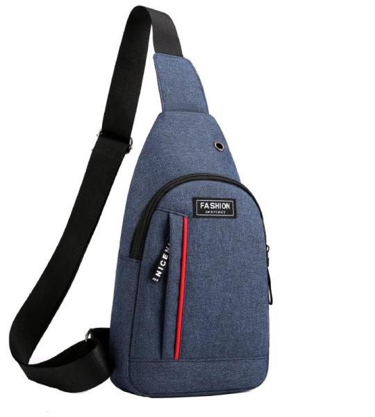 IQYU Sluiting voor tassen mannen messenger mode vrije tijd borstzak sport trend rugzak mannen schoudertas mannen tassen riem ketting