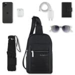 bugatti Sera Crossbody borsttas, praktische multifunctionele veiligheidsschoudertas