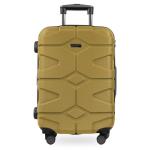 HAUPTSTADTKOFFER - X-Kölln - Handgepäck Hartschalen-Koffer Trolley Rollkoffer Reisekoffer, TSA, 55 cm, 42 Liter, Herbstgold matt