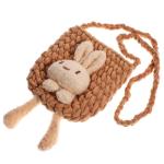 VALICLUD 5 stuks wollen tas, portemonnee voor kinderen, haas, portemonnee voor kinderen, kawaii, schouder voor meisjes, carteras para haastas voor meisjes, konijntje, schoudertas v
