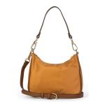 U.S. Polo Assn. - Schoudertas Houston Mini Hobo Bag van nylon voor dames, kameel