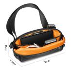 Compact X-Pac Sling Bag, 4L Minimalistische Borsttas Schoudertas voor Mannen en Vrouwen, Waterafstotende Lichtgewicht Kleine Crossbody Schoudertas voor Vrije Tijd, Reizen