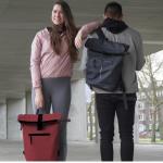 Unisex Waterproof Rolltop rugzak - 21 liter rolltop rugzak met 15,6 inch laptopvak - reisrugzak met kliksluiting - rugzak met voorvak - flexibele opbergmogelijkheden