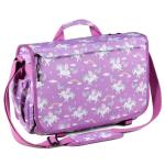 Messenger Bag voor mannen, waterbestendige casual schoudertas mode lichtgewicht werktas crossbody tas handtas voor vrouwen college campus zwart, Eenhoorn