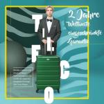 COOLIFE Harde koffer trolley rolkoffer reiskoffer ardschaal Boardcase handbagage met TSA-slot en 4 wielen, zwart/bruin, Premium koffer