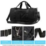 CHDWEY Umhängetaschen für Herren Outdoor Große Sporttasche for Frauen Fitness Nass Trockene Männer Gymnastasche Rosa wasserdichte Reise Training Tasche Schuhe Yoga Matt Tasche(
