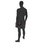, Journey Schoudertas voor heren, zand, 16x8x21,5 cm, Schoudertas