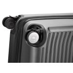 HAUPTSTADTKOFFER Midden grote harde koffer, TSA, 4 wielen, check-in bagage met 8 cm volumevergroting, 77 cm, 130 liter, grafiet, grafietgrijs, kofferset