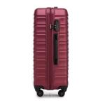 Wittchen hand, trolleykoffer, reiskoffer, capaciteit: 34 - 96 l. Gewicht: 2,6 - 4,1 kg., rood