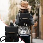 callmo Elegante rugzak voor dames, schoudertas, casual, waterdichte schooltas, dagrugzak, kleine meisjes, schooltas, handtas, leer, elegante dagrugzak voor meisjes