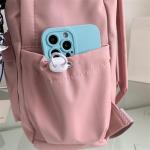 FGUUTYM Coole Rucksäcke Für Teenager Mädchen Freizeit Campus fünfteilige Jugendmode einfache Schultasche mit großer Kapazität Kindergarten Rucksäcke Mädchen Mit Namen (Blue