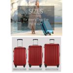 Hauptstadtkoffer Spree, koffer met harde schaal, trolley, rolkoffer, reiskoffer, kan breder worden gemaakt, TSA, 4 wielen, turquoise
