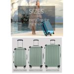 HAUPTSTADTKOFFER - Spree - koffer met harde schaal, trolley, rolkoffer, reiskoffer, 4 dubbele wielen, munt, hand