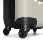 NoBoringSuitcases.com Kinderkoffer, handbagage, harde koffer met TSA-slot, jongens en meisjes, trolley, reiskoffer, draagtas, rolkoffer, klein of middelgroot, 29 Vrolijke dinosauru
