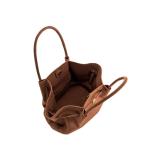 Hana draagtas voor dames, Off White, Medium, Faux Suede