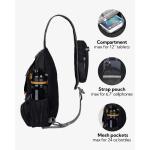 Packable Kleine Crossbody Sling Rugzak Schouder Borst Tas Dagrugzak voor Wandelen Reizen