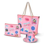 Barbie Malibu-Soleil strandtas, roze, 52 x 37 cm, roze, Eén maat, Soleil Strandtas Malibu