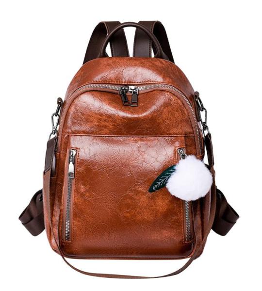 callmo Rugzak voor dames, schoudertas, casual, waterdichte schooltas, dagrugzak, kleine meisjes, schooltas, handtas, leer, elegante dagrugzak voor meisjes