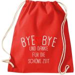 Shirtinstyle Gymtas, bye bye en dank voor de mooie tijd, opvoeder, leraar, leraren, gymtas, tas, schooltas, kleuterschool
