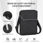 flintronic Schoudertassen heren schoudertas herentas, lichte crossbody bag werktas koerierstas messenger bag om te werken winkelen schoolreizen dagelijks gebruik grijs, ❱❱, 23*