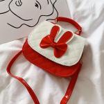 Barakara Schoudertas voor kinderen en meisjes, schattige handtas voor meisjes, kleine PU-lederen schoudertas met afneembare schouderriem, schattige borsttas, crossbody bag, portemo