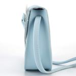Ondeam Kleine Kaninchen Ohr Bogen Crossbody Geldbörse, PU Schulter Handtasche für Kinder Mädchen Kleinkinder
