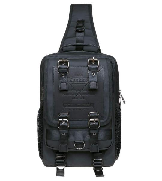 KAUKKO Canvas Tactical Vintage Borsttas Tactical Schoudertas