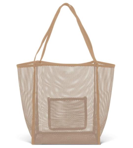 Mesh strandtas, bruin, XX-Large