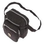 Christian Wippermann Kleine dames handtas crinkle nylon schoudertas tas