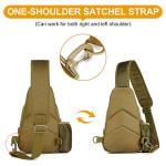 Tactische Militaire Borst Tas Crossbody Schouder Sling Pack Rugzak