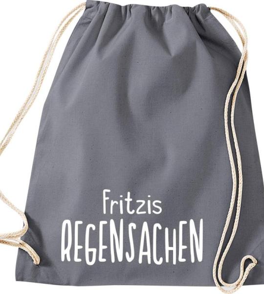 Shirtinstyle Gymtas, regenspullen met wensnaam, kinderdagverblijf, school, vrije tijd, gymtas tas tas