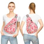 ZOMAKE Borstzak Sling Bag voor heren, diefstalbestendig, crossbody bag voor mannen en vrouwen, schoudertas voor outdoor, fietsen, reizen, wandelen