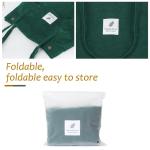 Modieuze strandtas tote bag, legergroen, Hedendaags