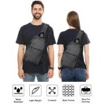 Sling Rugzak Sport Outdoor Borsttas Crossbag Schoudertas Voor Heren Sling Bag Tas Crossbody Rugzak voor Camping Gym Reizen Wandelen