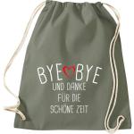 Shirtinstyle Gymtas, bye bye en dank voor de mooie tijd, opvoeder, leraar, leraren, gymtas, tas, schooltas, kleuterschool