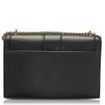 DKNY Dames Ella Draagtas Handtas Zwart One Size, Zwartgoud