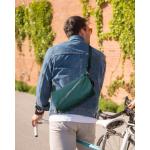 Schoudertas heren schoudertas dames mannenhandtas borsttas crossbody sling bag messenger crossbag multifunctionele tas voor sport reizen pendelen fietsen wandelen, donkergroen, Med