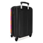 NoBoringSuitcases.com Handbagage, harde koffer met TSA-slot, jongens en meisjes, trolley, reiskoffer, draagtas, rolkoffer, klein of middelgroot, 18 blokstijl, koffer