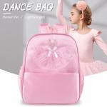 besbomig Ballet tas meisjes ballerina danstas prinses schoudertas sporttas voor kinderen en tieners grote rugzak voor gym zwemmen roze, roze