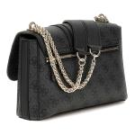 Noreen Logo Convertible Crossbody Flap Coal Logo