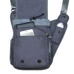 KAUKKO Canvas Tactical Vintage Borsttas Tactical Schoudertas