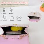 Kleine meisjes handtas met kinderen sieraden schattige schoudertas meisjes kleine portemonnee mini portemonnee voor peuter meisjes crossbody schattige prinses handtassen schouderta