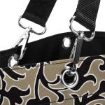 Shopper XL barok marmer – ruime boodschappentas en elegante handtas in één, van waterafstotend materiaal, barok marmer, X-Large