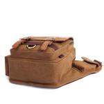 KAUKKO Canvas Tactical Vintage Borsttas Tactical Schoudertas