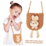 VALICLUD Mini-portemonnee reistassen reisportemonnee 2 stuks wol tas garen baby polyester super schattige kinderen portemonnee bruiloft riem dames