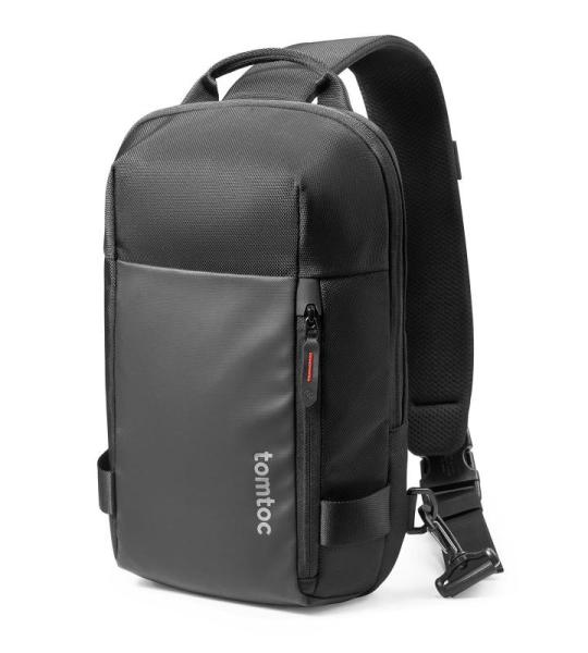 mannen schoudertas voor 2024 11 inch iPad Pro M4, 11 inch iPad Air M2, minimale enkele riem sling tas kleine daypack voor dagelijks gebruik, mini formaat