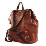 Campomaggi City rugzak leer 28 cm, cognac
