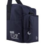 EA7 Train Core 245089 Draagtas van gerecyclede stof, 25 liter, Blauw, 58,5 x 28 x 20 cm