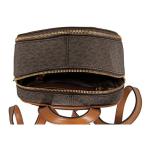 Michael Kors Rhea Zip rugzak voor dames, bruin, 12,7 x 31,8 x 24,1 centimeter